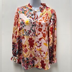 Jodifl New Romantics Balloon Sleeve Boho Blouse